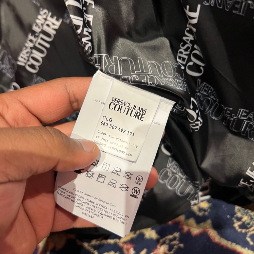 VERSACE DOWN JACKET - Picture 5 of 8